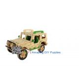 DIY toy-3D puzzle-Wooden Jeep